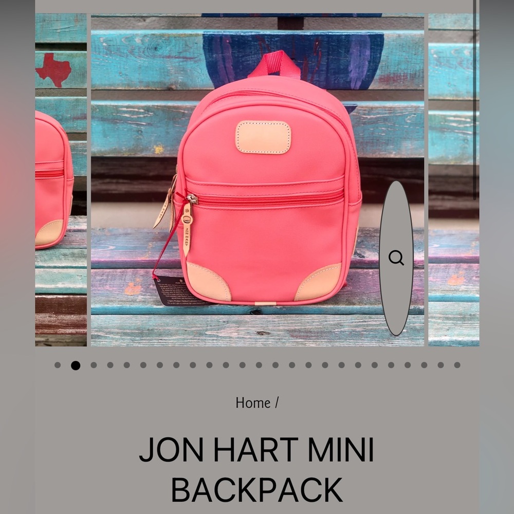 Jon Hart mini backpack. Super cute and sturdy. In excellent condition.